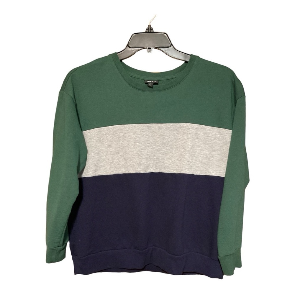 Torrid Color Block Cropped Sweatshirt Size 0